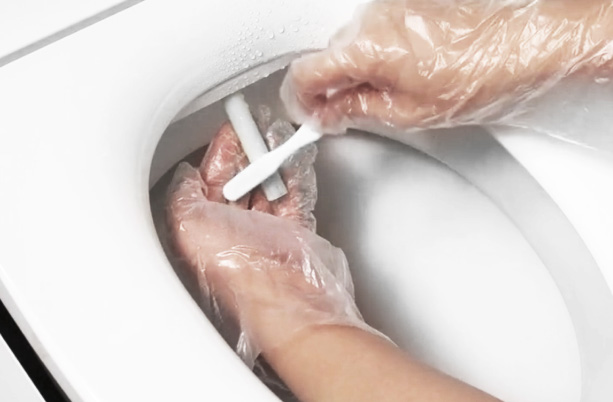 Step 3 Coway Flowlet Plus Heart Services: Seat Cover & Nozzle Cleaning