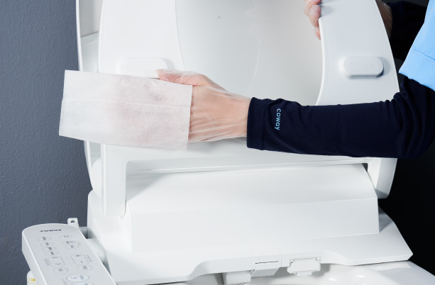 Step 4 Coway Flowlet Plus Heart Services: Product Sanitation