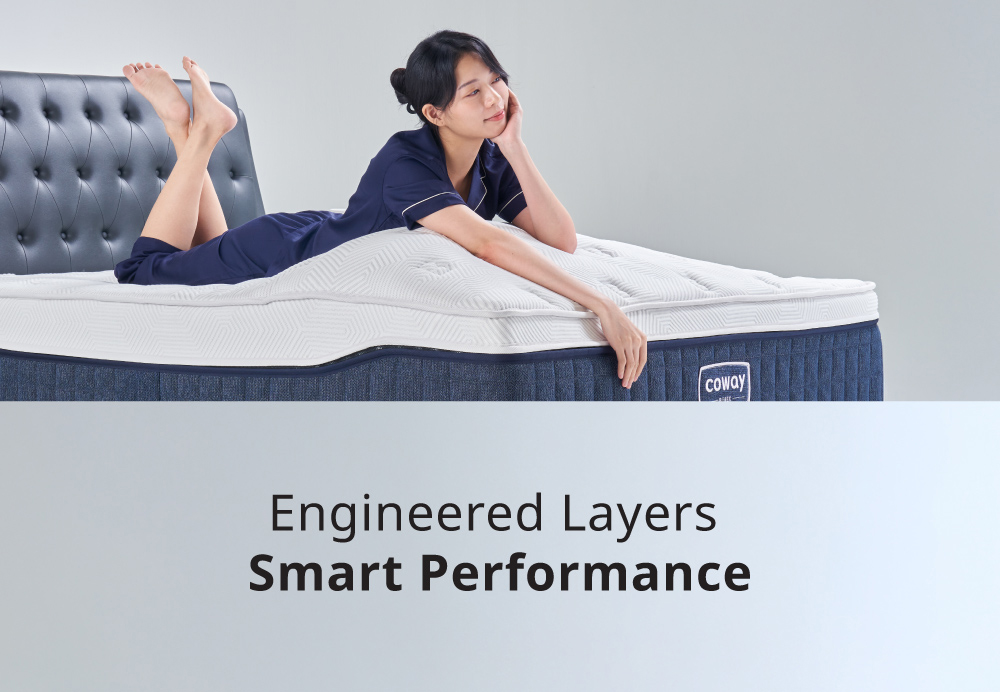 Coway Smart Mattress With Engineered Layers for Smart Performance